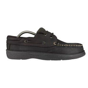 Lee Womens Dark Brown Mark Moc Toe Slip On Casual Boat Shoes Size‎ US 6 M